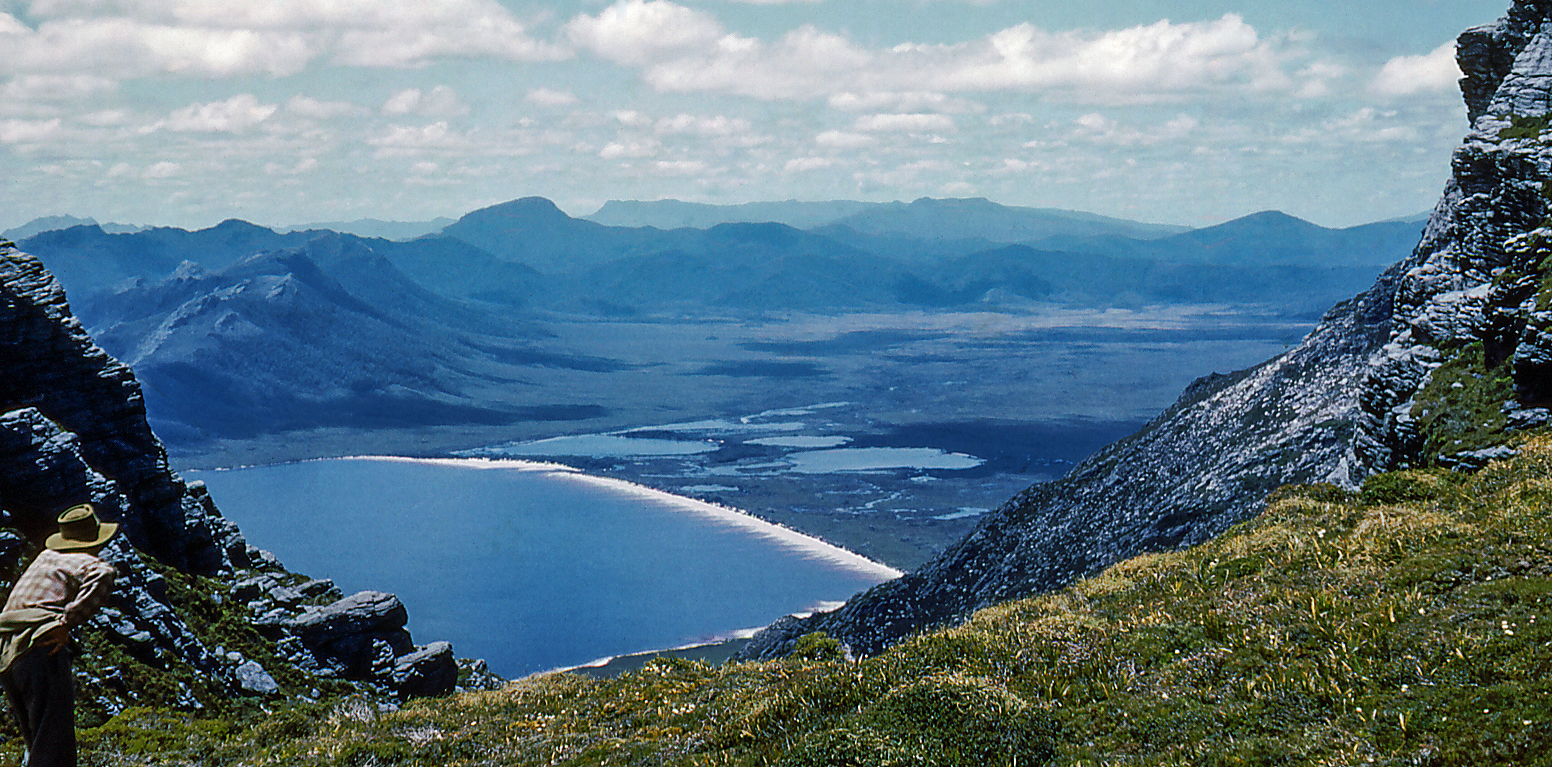 Lake Pedder from the Frankland Range