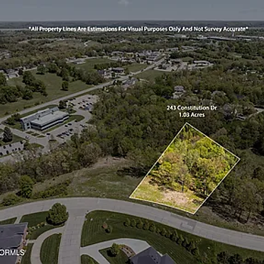 Monticello Acres — 3 Adjoining Lots on Constitution Dr 4