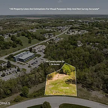 Monticello Acres — 3 Adjoining Lots on Constitution Dr 3