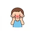 Symbol illustration for: Embarrassed