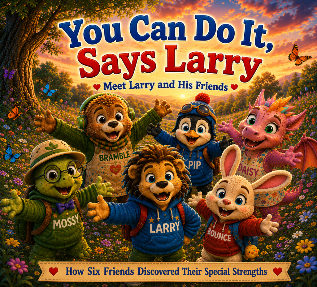 You Can Do It, Says Larry book cover