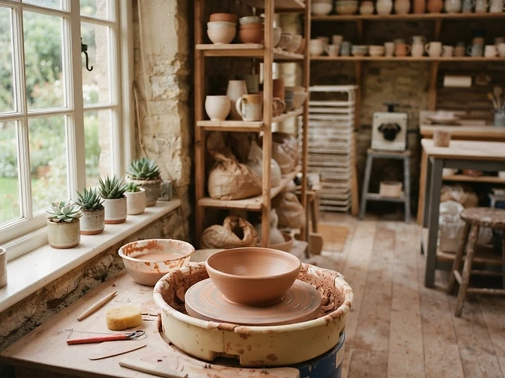 Ceramics studio