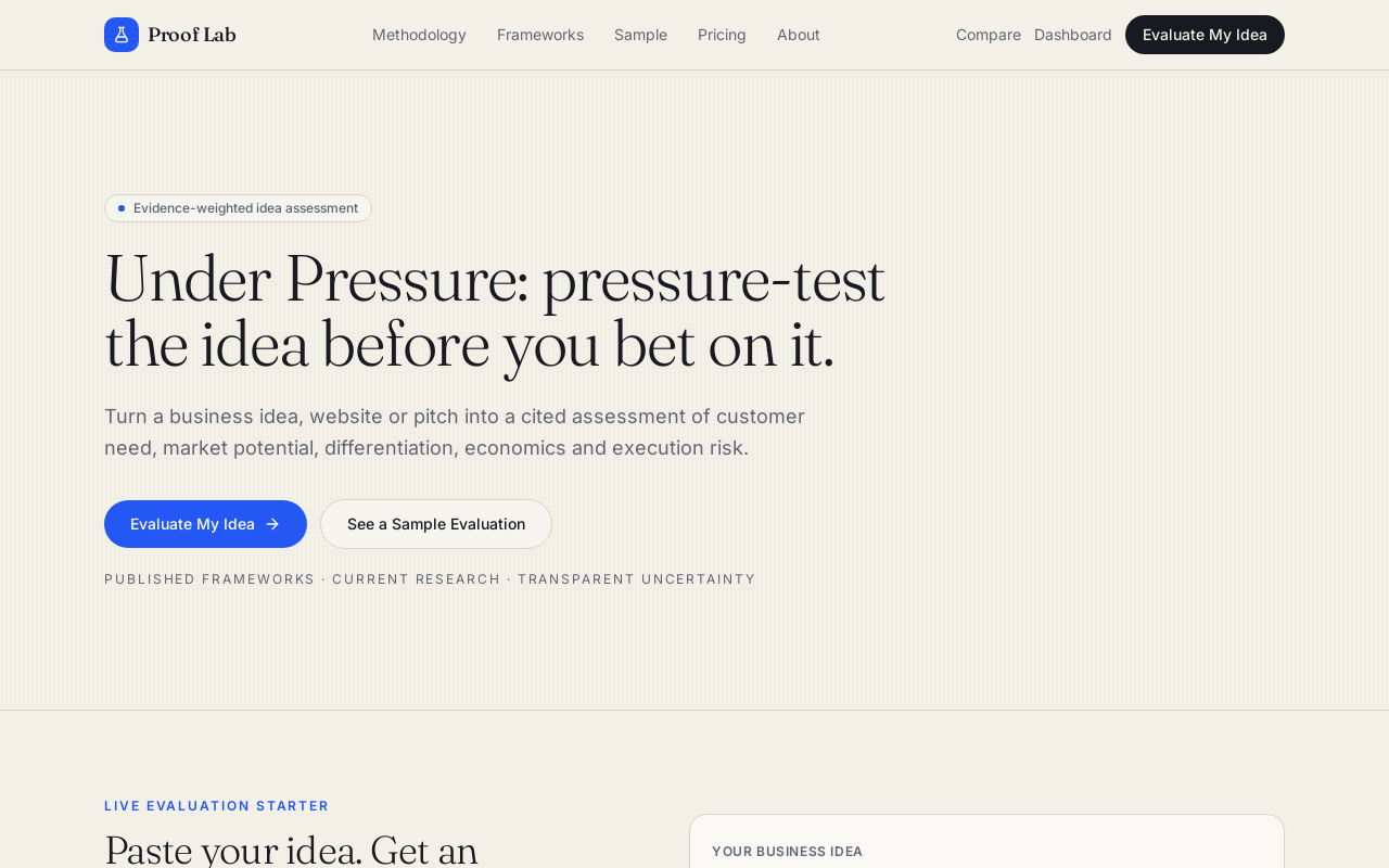 Evaluator template preview