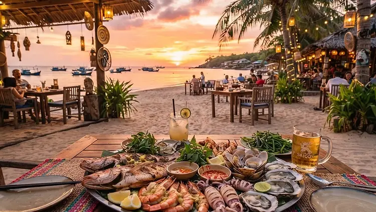 Top 10 quán ăn ven biển Phú Quốc view hoàng hôn cực chill 2026