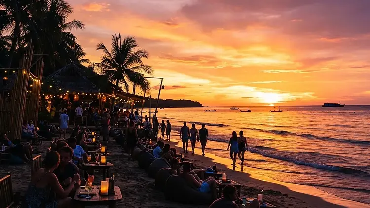 Review OCSEN Beach Bar Phú Quốc 2026: Tọa Độ Ngắm Hoàng Hôn Số 1