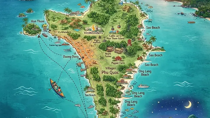 Kinh nghiệm đi cano 2 ngày 1 đêm Phú Quốc: Ngủ đêm giữa biển 2026