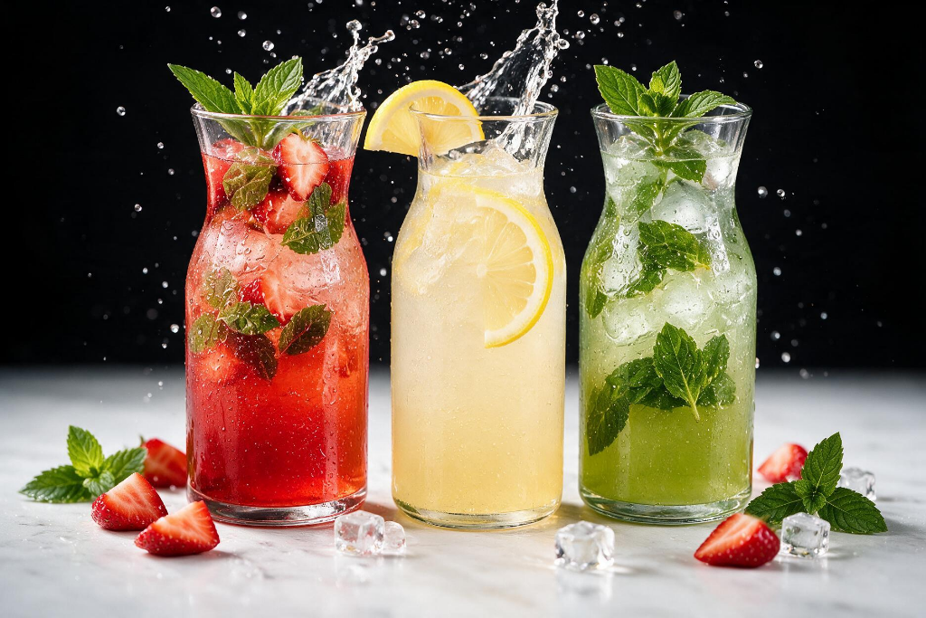 Huisgemaakte limonades