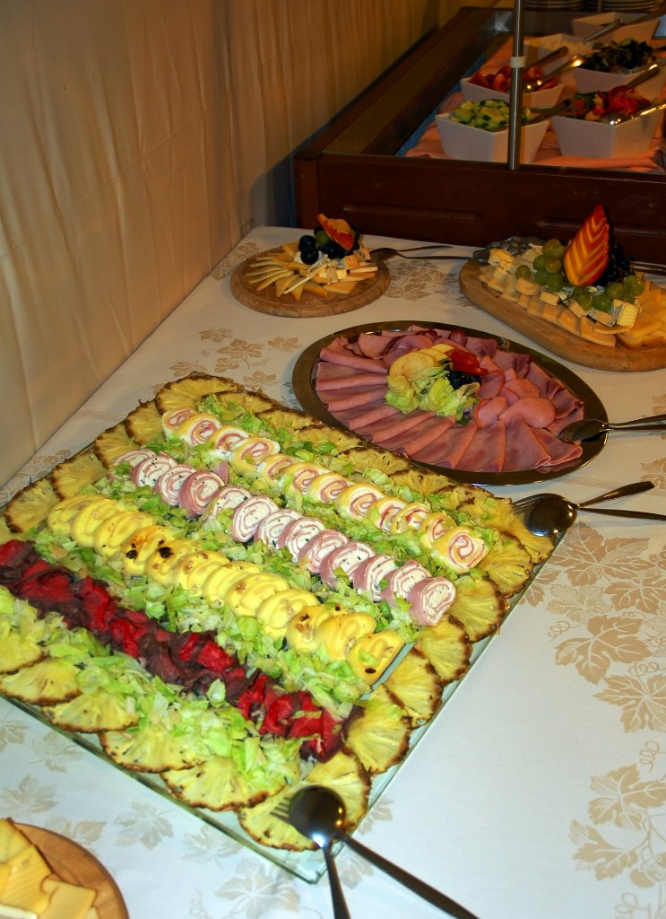Terasa party – slavnostní raut