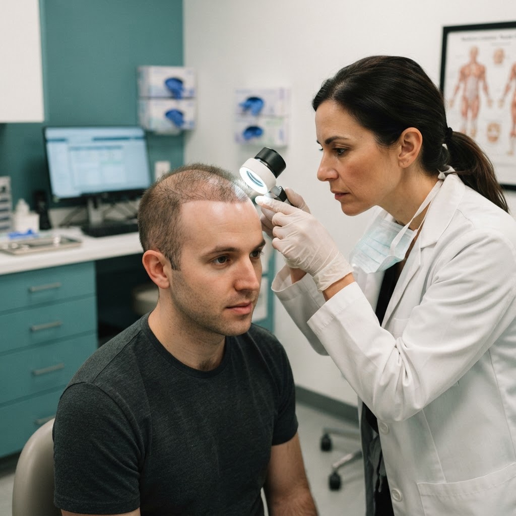 נשירה אחרי השתלת שיער (Shock Loss) — למה זה קורה ומתי עובר