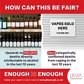 Enough is Enough campaign poster