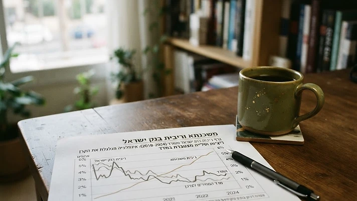 המחשה חזותית לנושא: המדד והמשכנתא: איך אינפלציה מגלגלת לכם את הקרן
