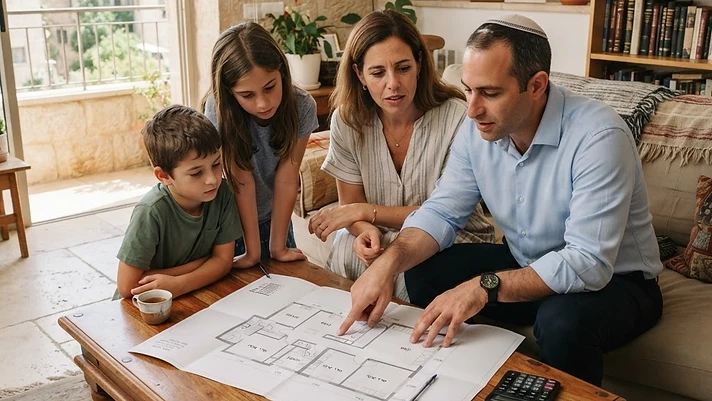 לוח שפיצר: איך הוא עובד ולמה בהתחלה משלמים בעיקר ריבית — המחשה