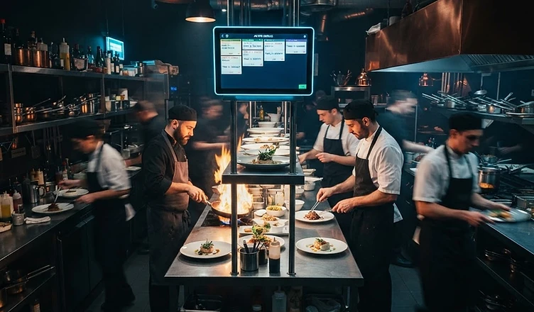 Gestión digital de cocina