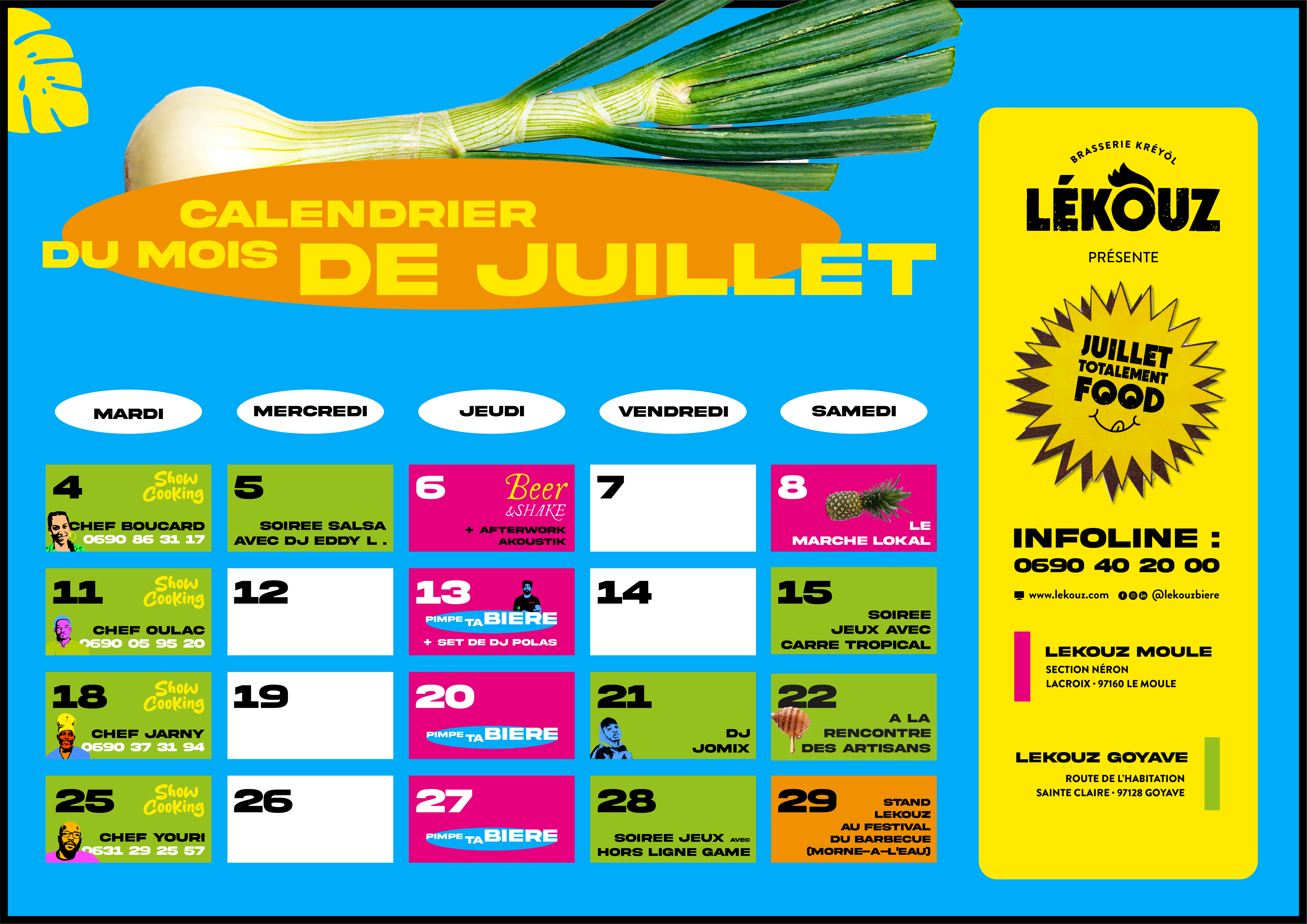 JUILLET TOTALEMENT FOOD — 13
