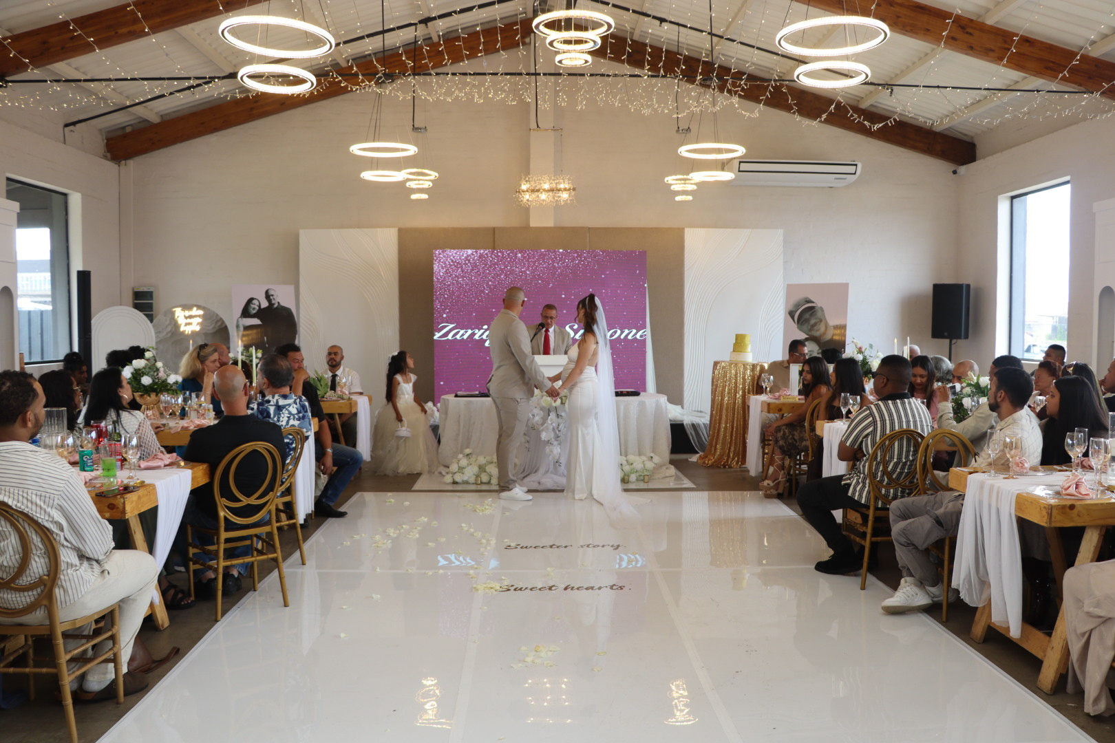 Wedding ceremony at The Vine