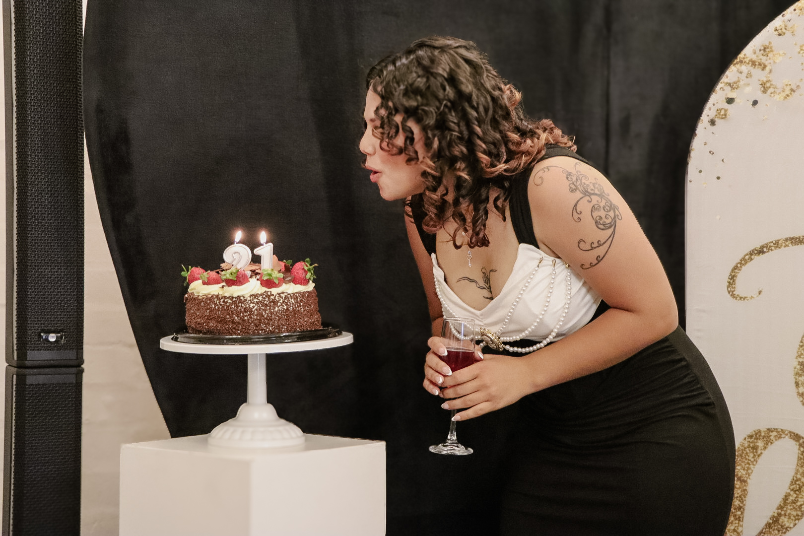 21st birthday cake