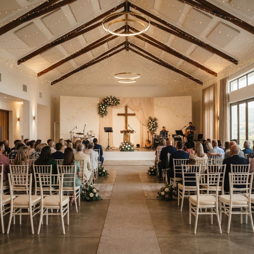 Church event setup