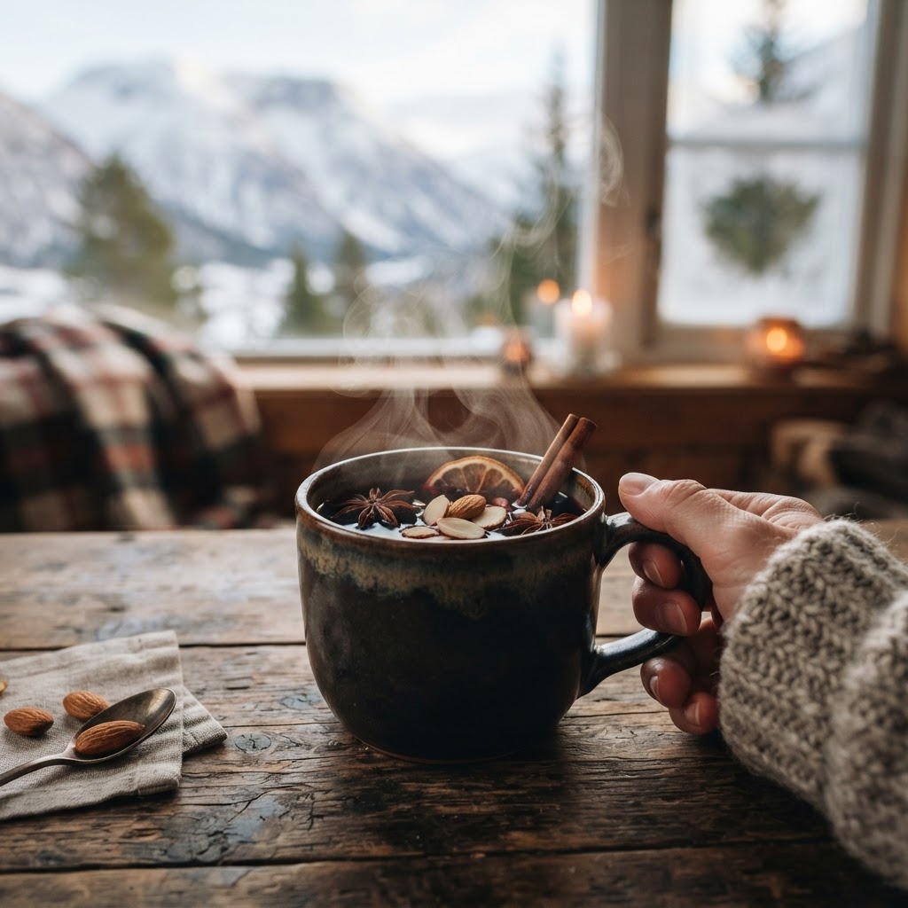 Warm yourself with a traditional cup of Norwegian gløgg.