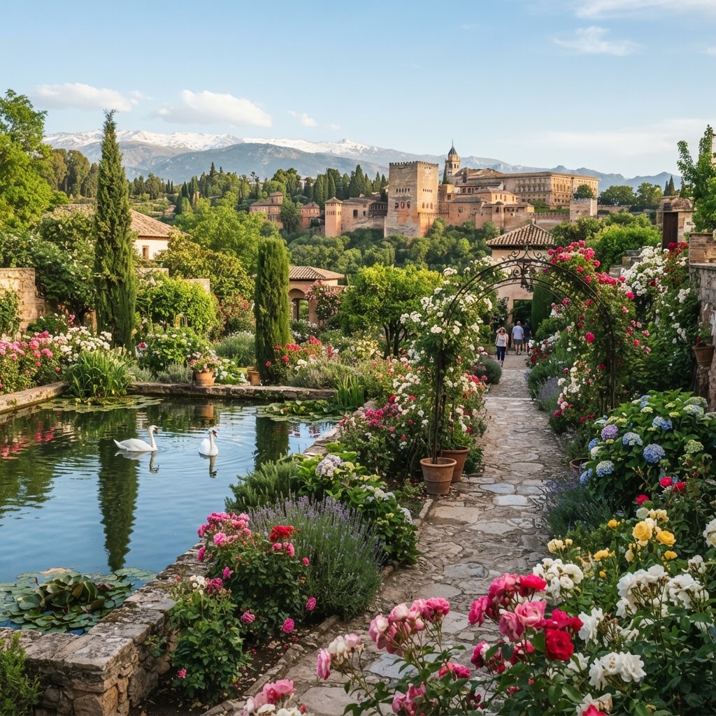 Carmen de los Mártires: A peaceful oasis with stunning views.