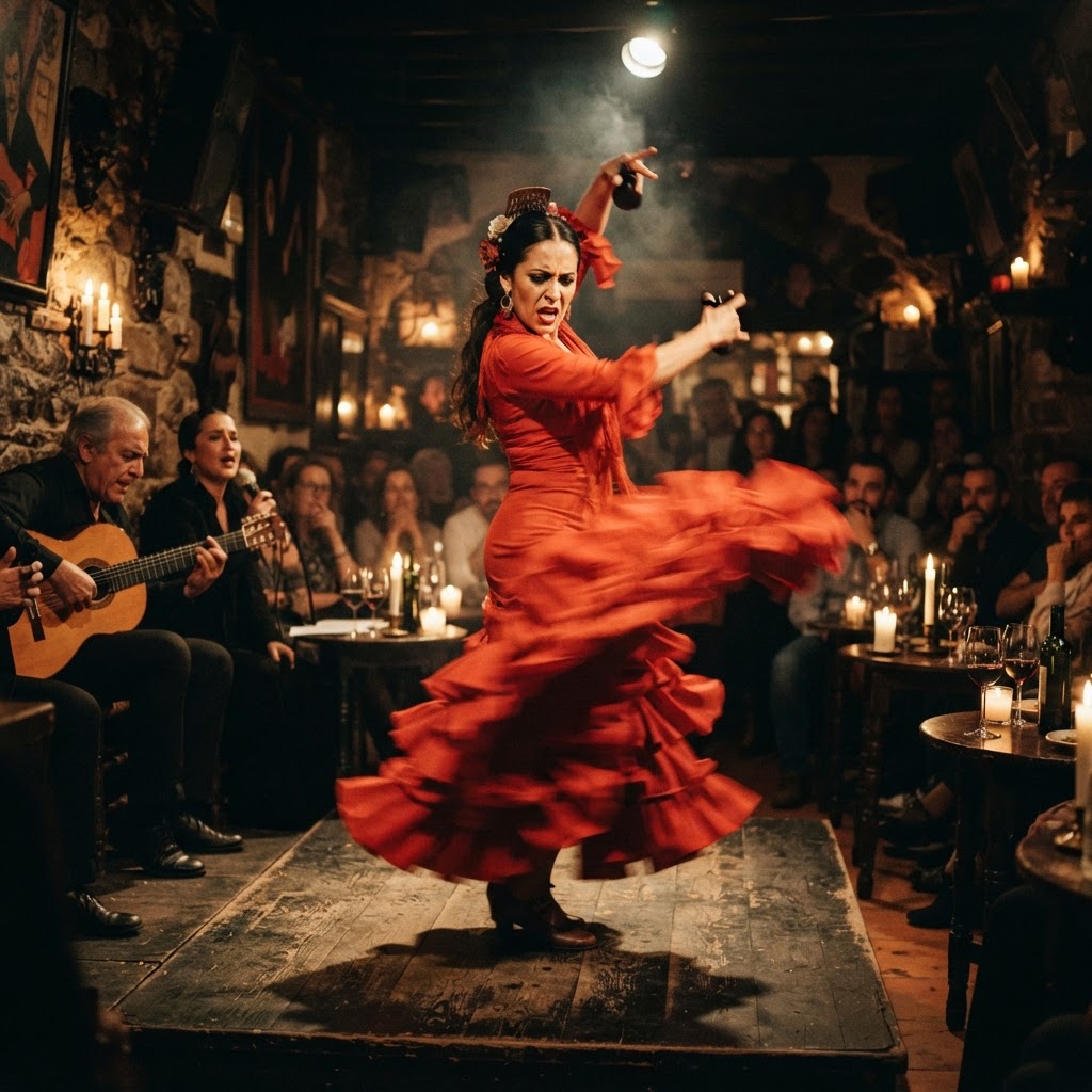 Experience the raw passion of authentic flamenco in Seville.