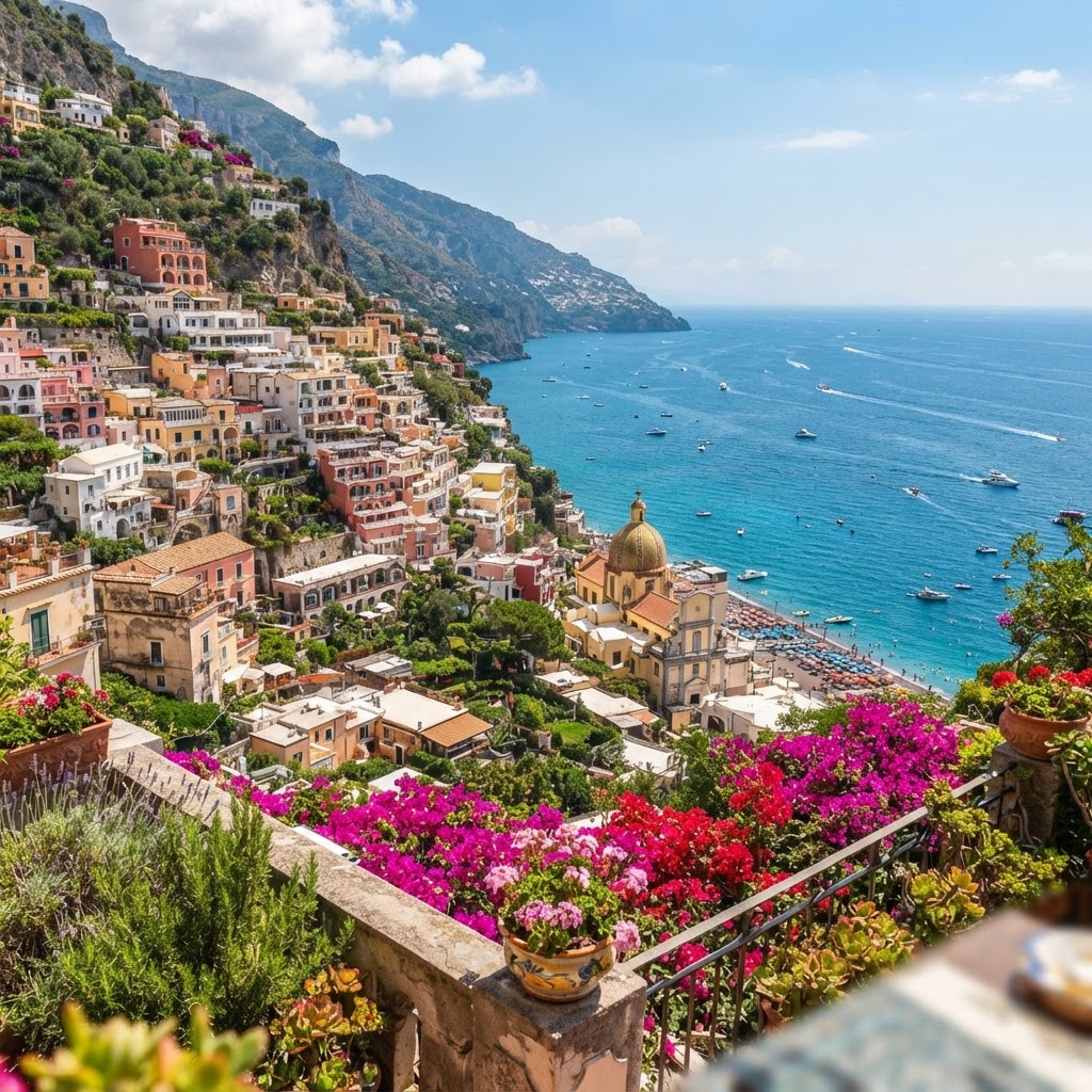 Positano is arguably the most beautiful and iconic village on the coast.