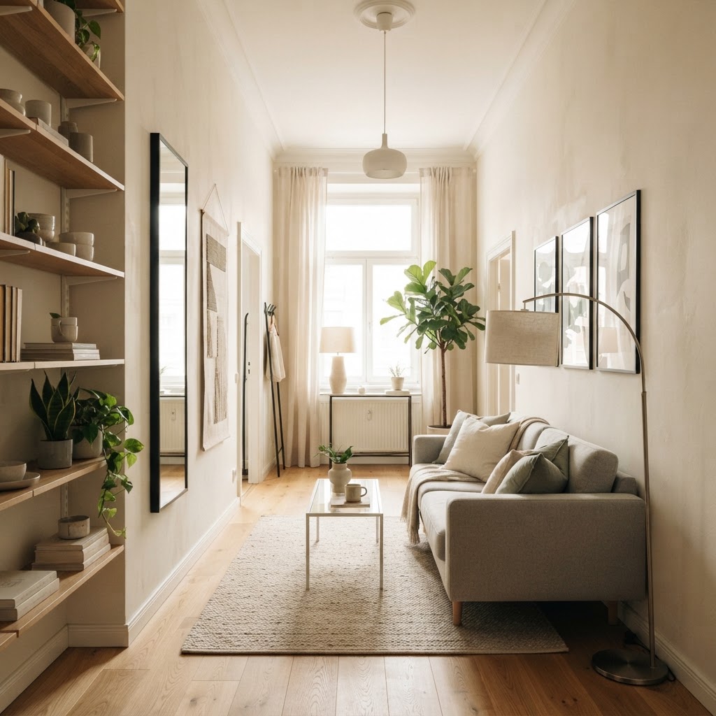 Smart layouts can make even the smallest apartment feel large and well-designed.