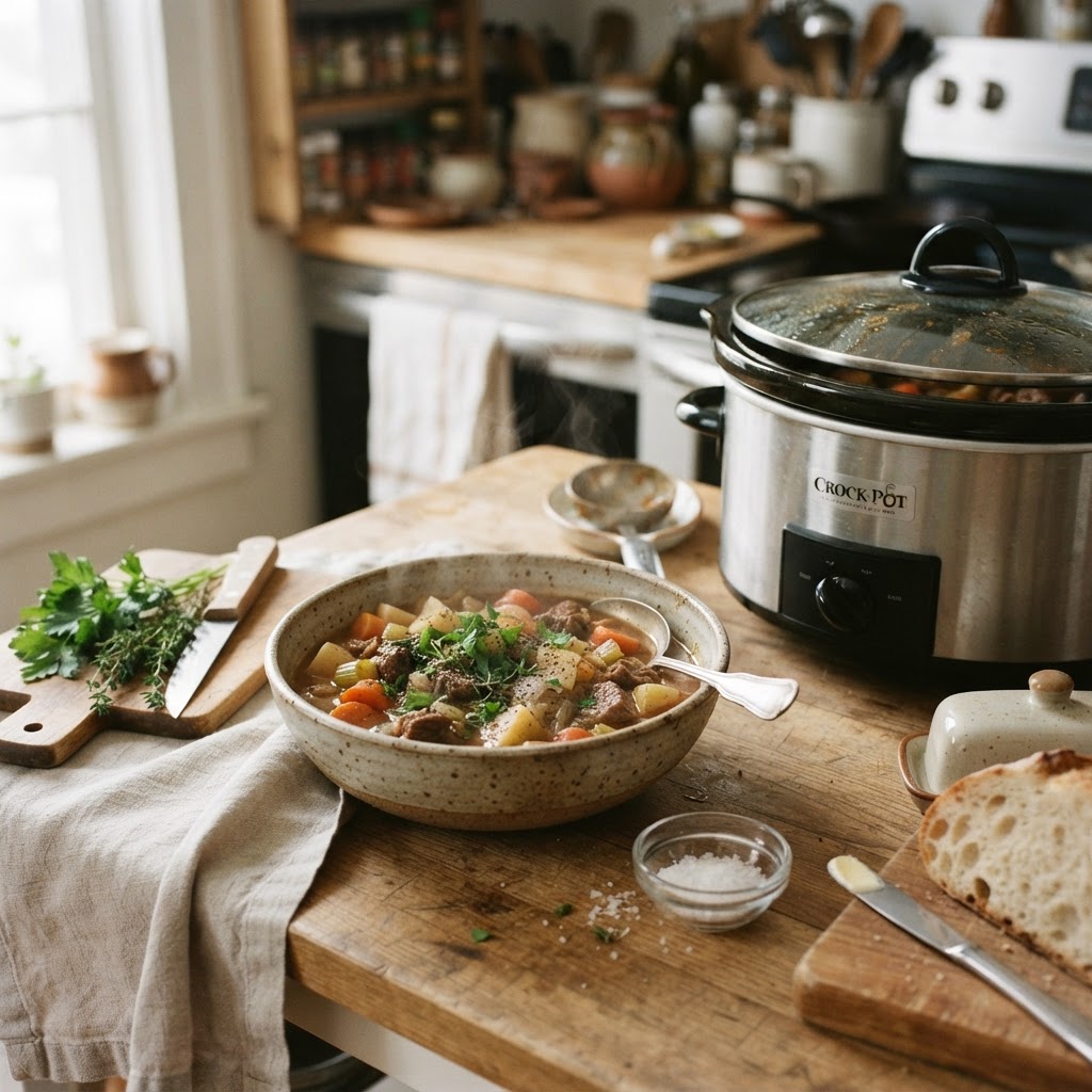 Warm, hearty meals are the best reward after a busy day.