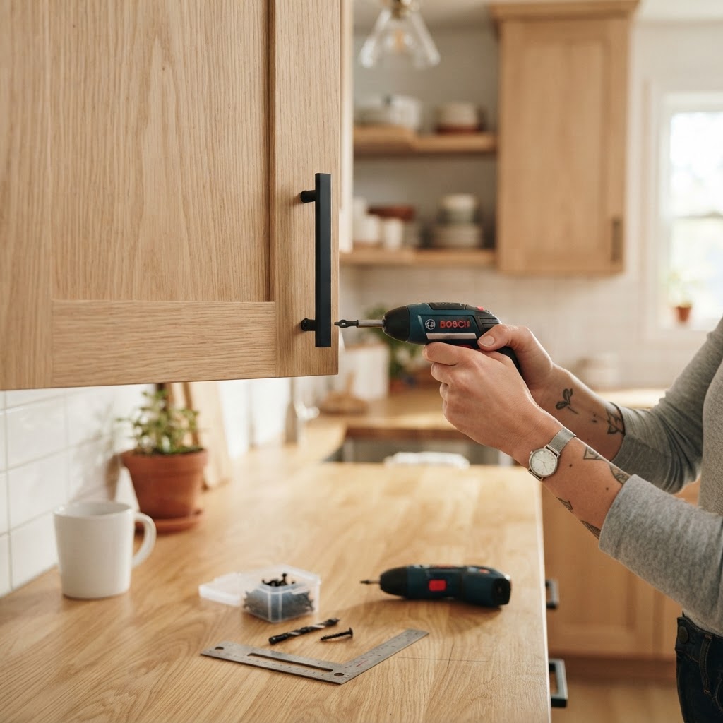 Replacing generic hardware is a simple, high-impact renter upgrade.