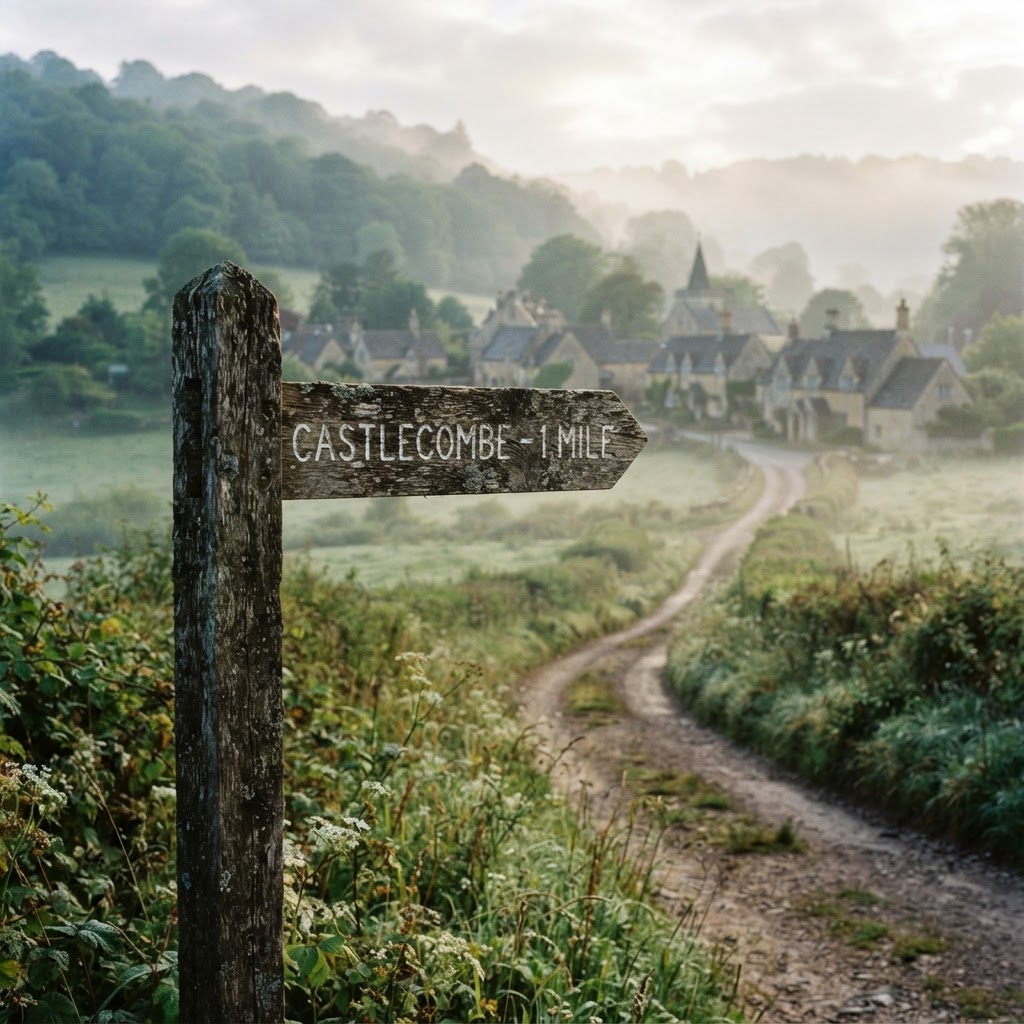 Follow the footpaths to find hidden gems off the main roads.