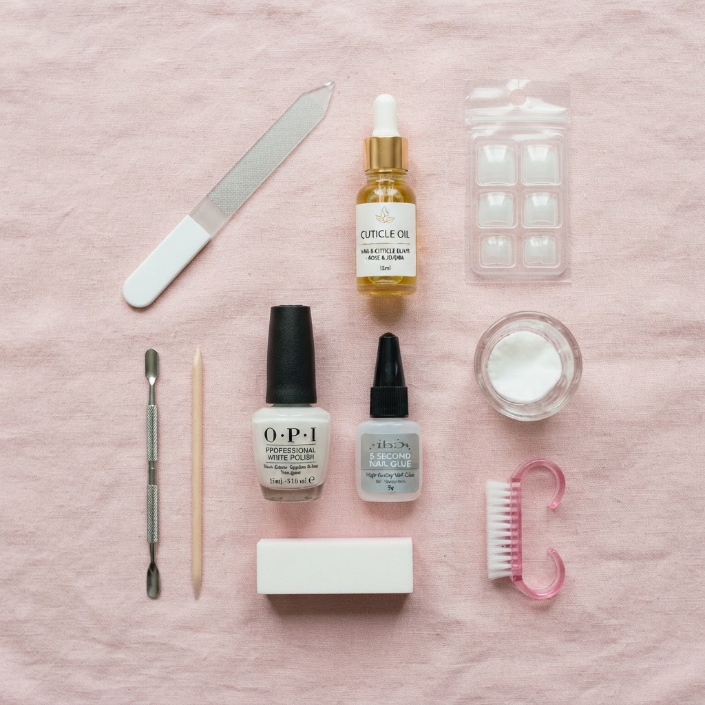 Essential tools for your at-home manicure routine.