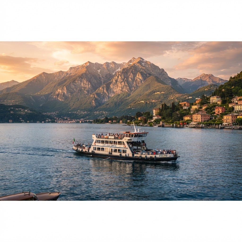 Lake Como ferry rides provide the most scenic transit between the region's historic villages.