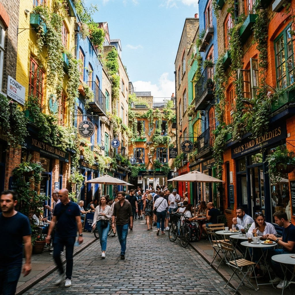 The hidden, vibrant colors of Neal’s Yard.