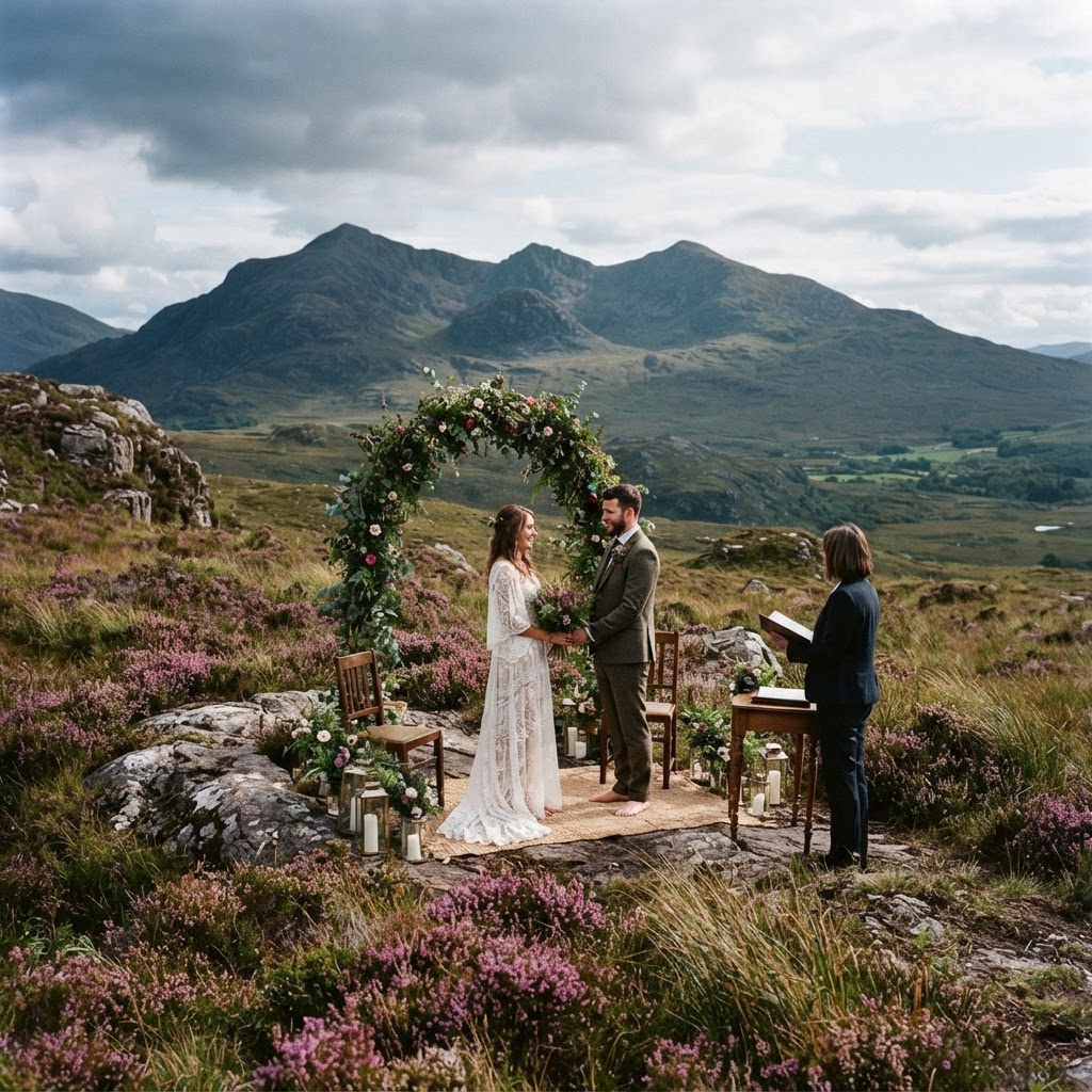 Experience the wild, serene nature of Connemara National Park for your elopement.