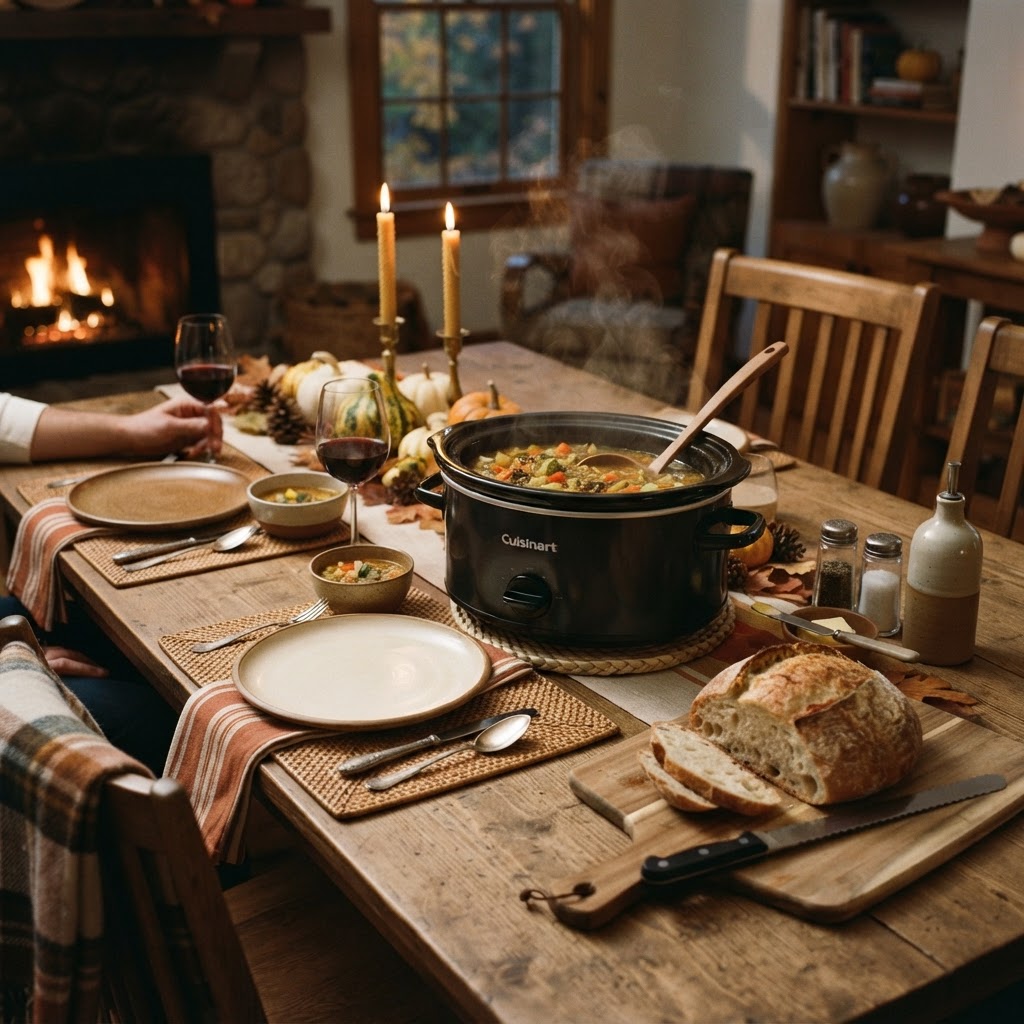 The perfect comfort food dinner for a chilly autumn evening.