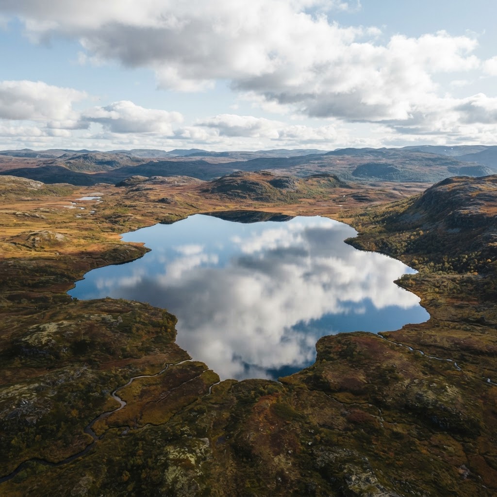 Secret Lakes of Northern Norway: Hidden Arctic Gems 4 The vast Finnmark plateau hides pristine lakes around every turn.