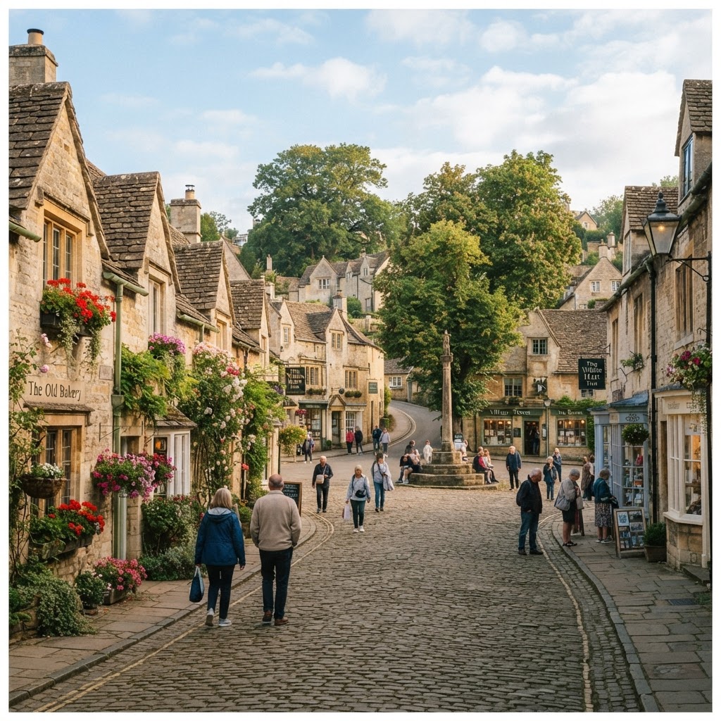 Picturesque villages make for a perfect day out.