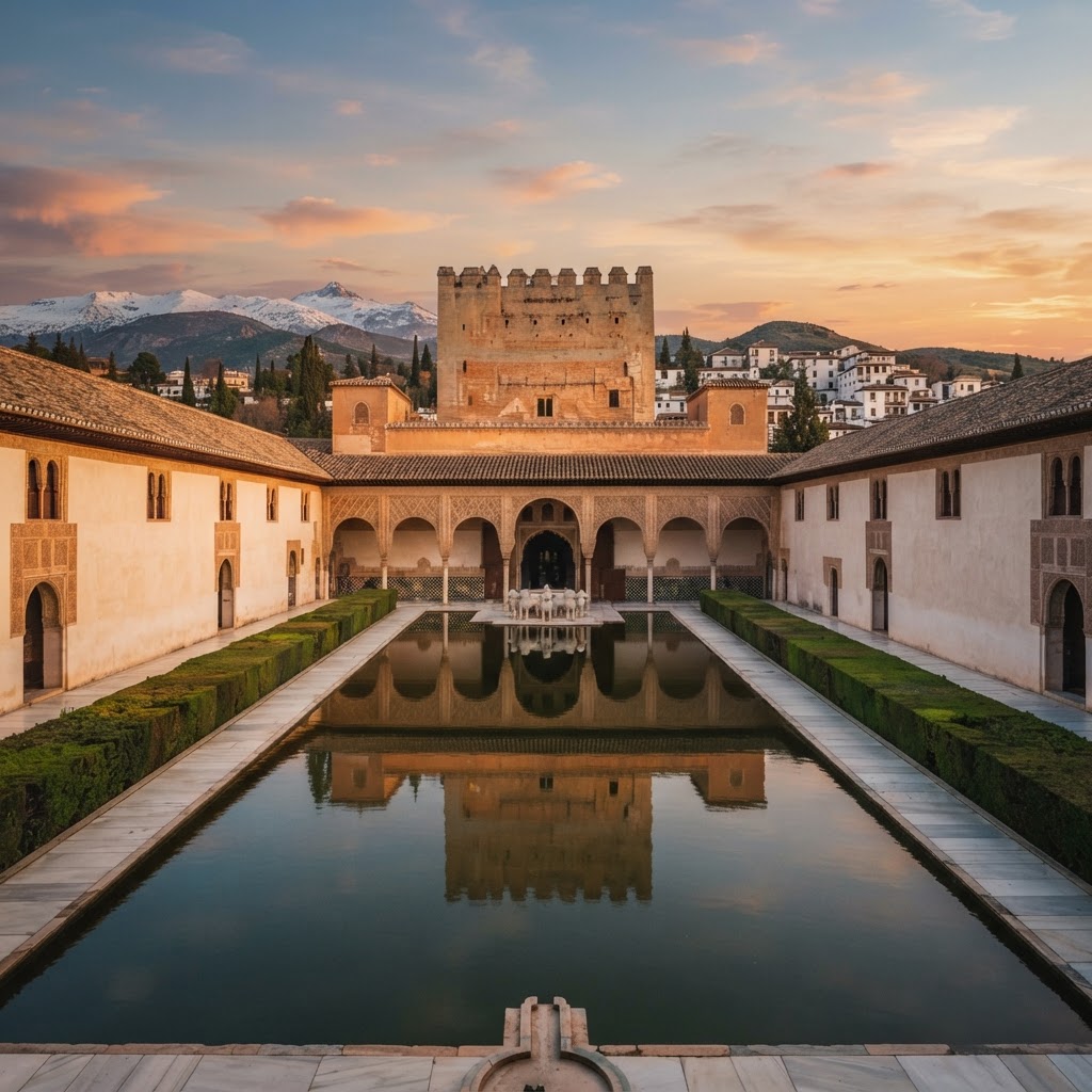 The Architecture That Makes Spain Unforgettable 2 The Alhambra serves as a testament to the refined beauty of Moorish design in Southern Spain.