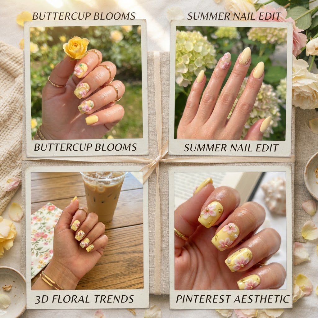 A beautiful collection of summer-ready nail designs.