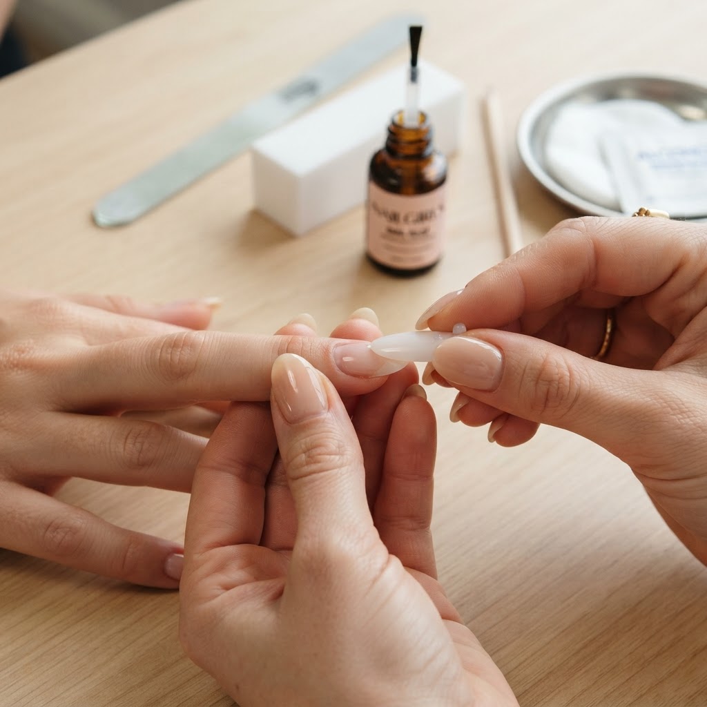 Professional prep is the key to long-lasting nails.