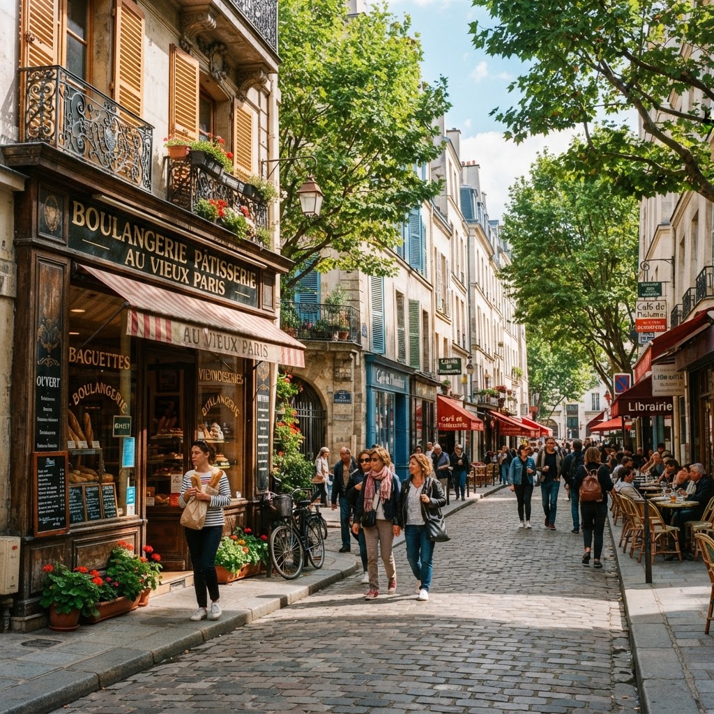 15 Most Beautiful Paris Streets That Feel Like a Movie 3 Le Marais is the perfect blend of historic charm and modern Parisian life.