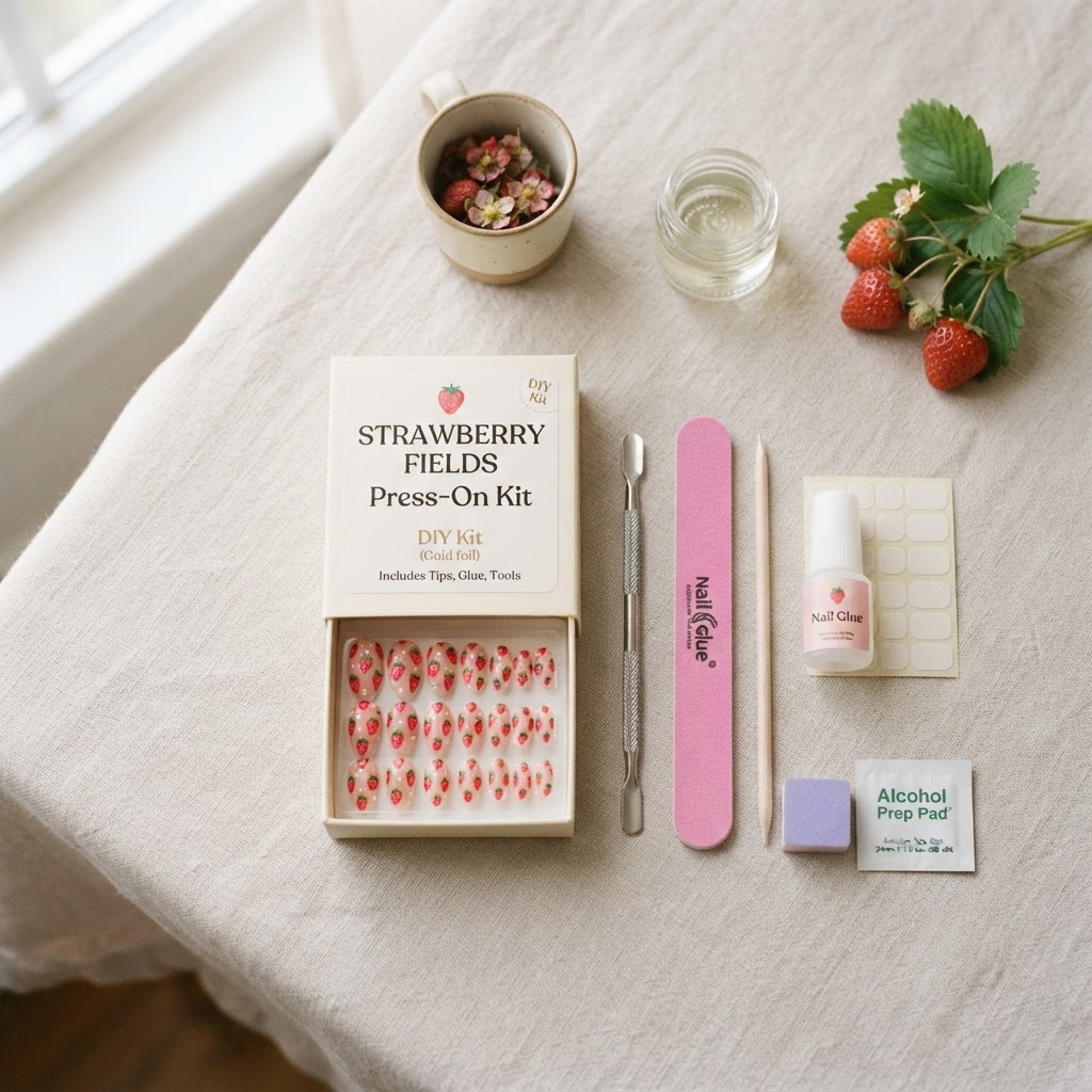Essential tools to start your DIY press-on nail journey.