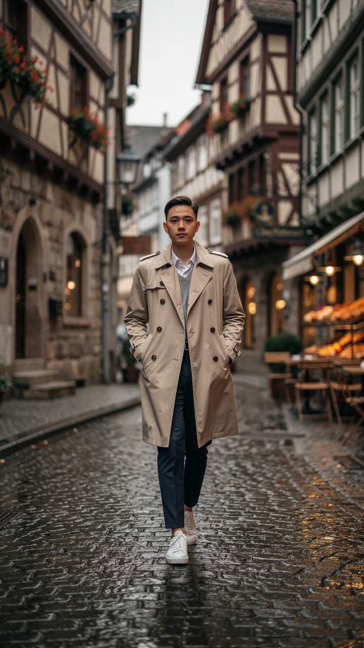 Classic, functional style is the key to blending in with locals in German cities.