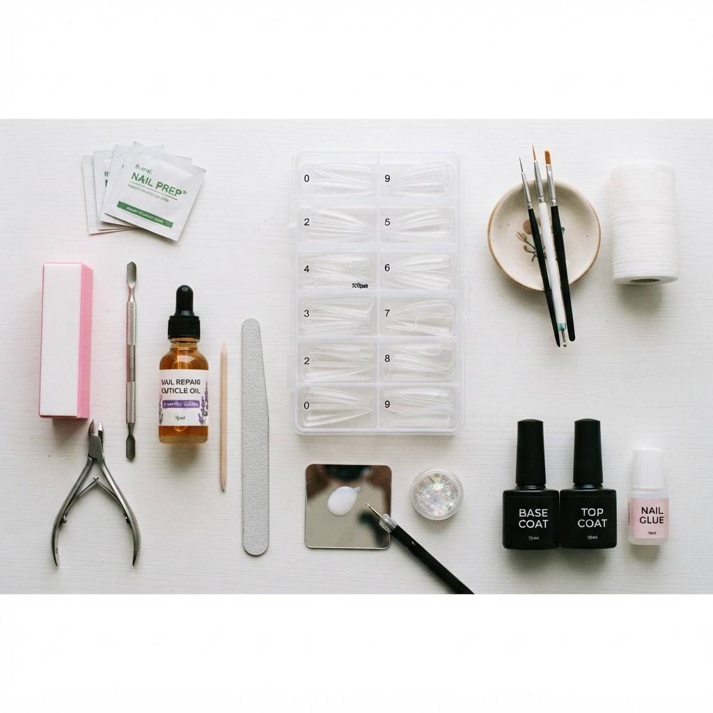Organize your nail essentials to make the prep process smoother and more efficient.