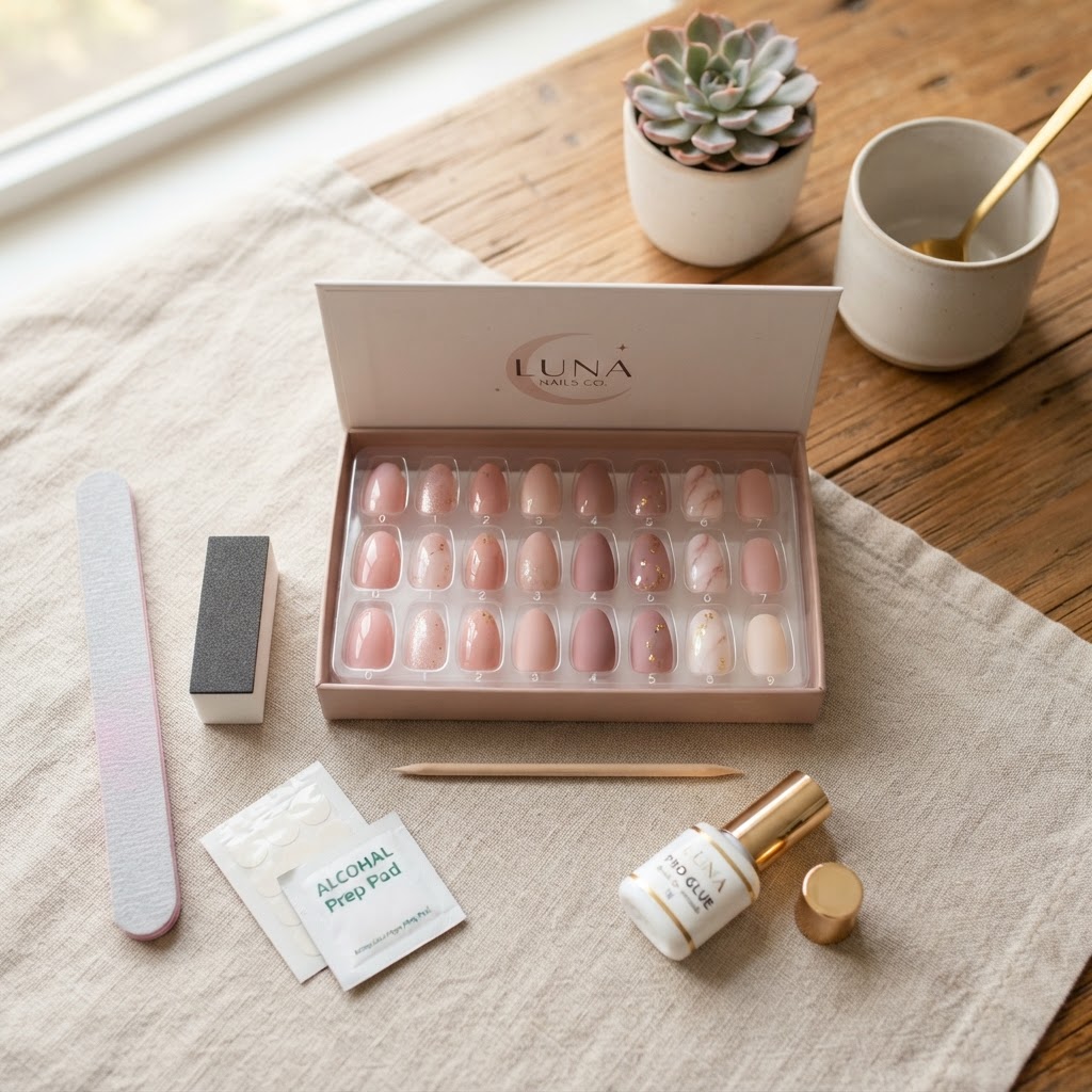 Essentials for achieving a salon-quality DIY manicure.