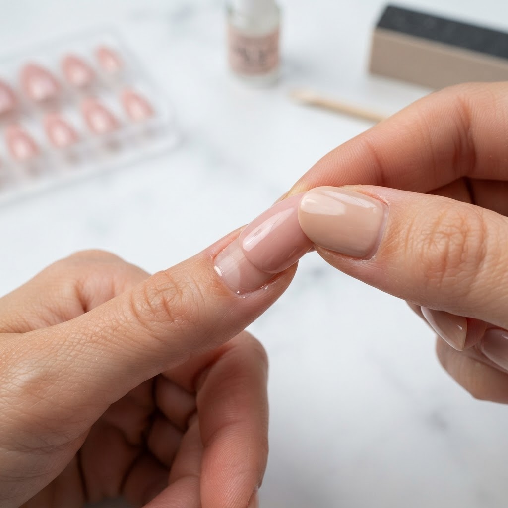 The secret to a real-looking manicure is a perfect cuticle fit.