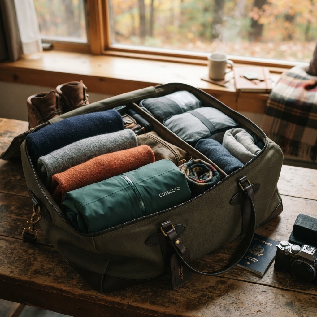Essential layering items for a trip to Ireland