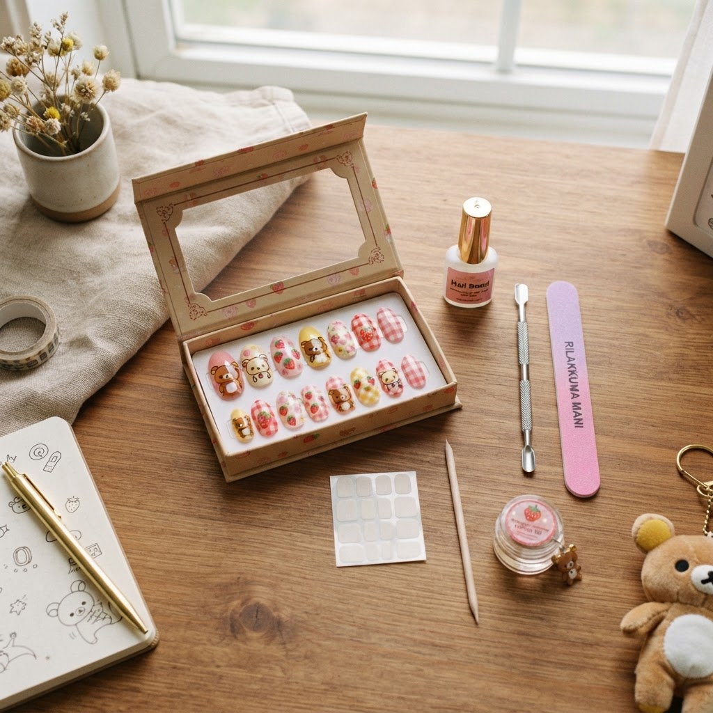 Essential tools for a professional home manicure.