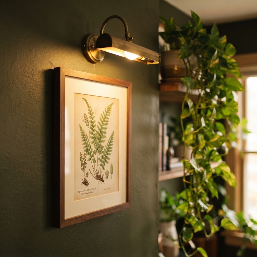 Dedicated lighting brings your art collection to life.