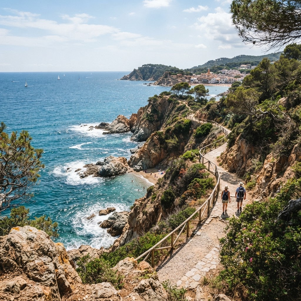 The breathtaking coastal views from the famous Camí de Ronda trail.