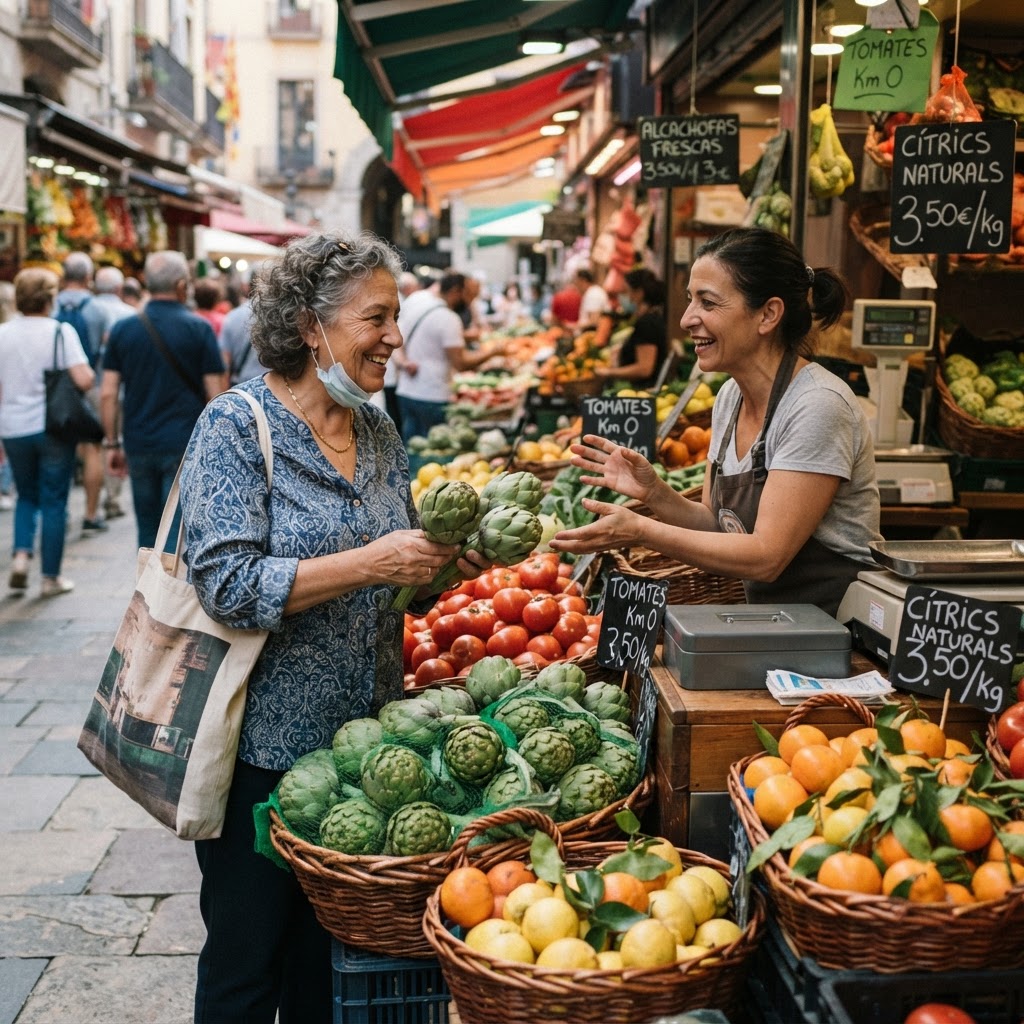 The personal connection between vendors and locals is what keeps markets alive.